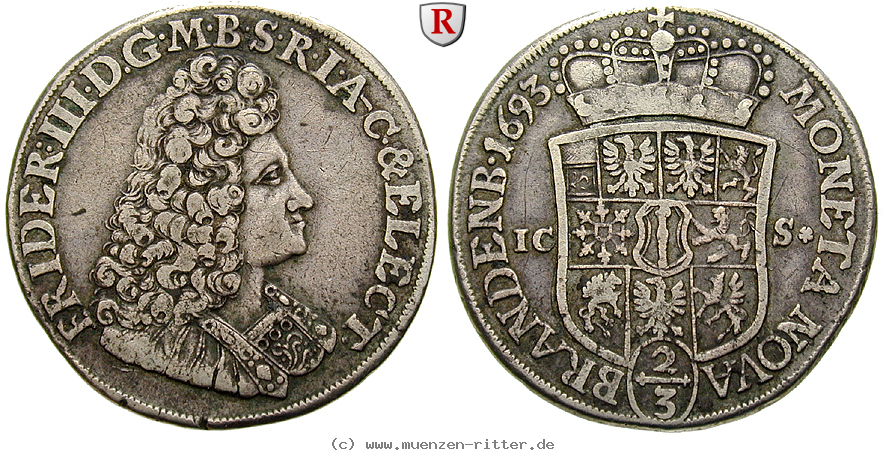 Klicken Sie auf das Bild um es auf Ihrem Rechner zu speichern brandenburg-preussen-friedrich-iii-2-3-taler/102014.jpg