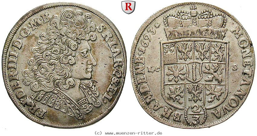 Klicken Sie auf das Bild um es auf Ihrem Rechner zu speichern brandenburg-preussen-friedrich-iii-2-3-taler/61582.jpg