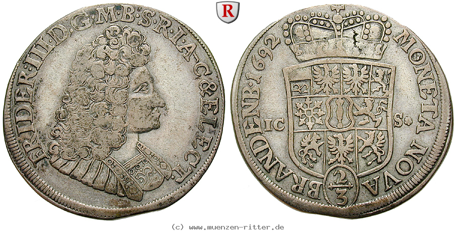 brandenburg-preussen-friedrich-iii-2-3-taler/96339.jpg