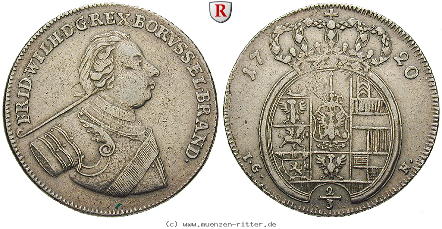 Klicken Sie auf das Bild um es auf Ihrem Rechner zu speichern brandenburg-preussen-friedrich-wilhelm-i-2-3-taler/81317.jpg