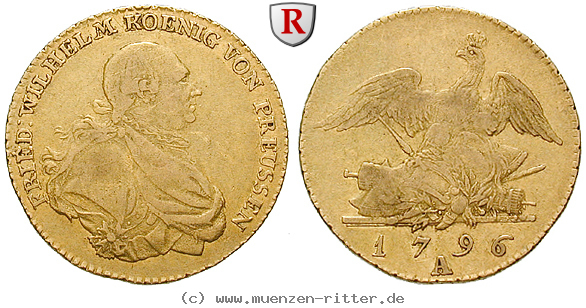 Klicken Sie auf das Bild um es auf Ihrem Rechner zu speichern brandenburg-preussen-friedrich-wilhelm-ii-friedrichs-d-or/67275.jpg