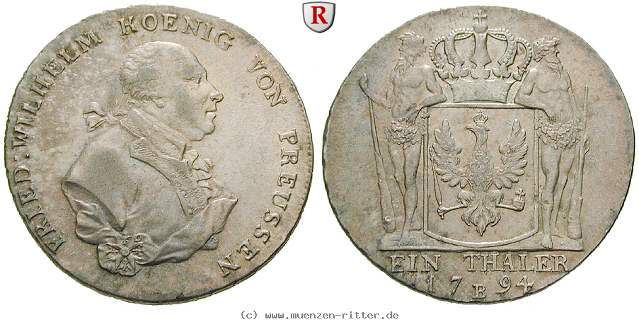 Klicken Sie auf das Bild um es auf Ihrem Rechner zu speichern brandenburg-preussen-friedrich-wilhelm-ii-taler/26915.jpg
