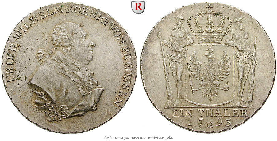 Klicken Sie auf das Bild um es auf Ihrem Rechner zu speichern brandenburg-preussen-friedrich-wilhelm-ii-taler/28912.jpg