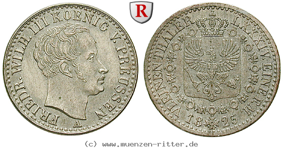 Klicken Sie auf das Bild um es auf Ihrem Rechner zu speichern brandenburg-preussen-friedrich-wilhelm-iii-1-6-taler/81941.jpg