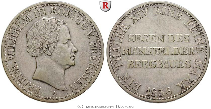 Klicken Sie auf das Bild um es auf Ihrem Rechner zu speichern brandenburg-preussen-friedrich-wilhelm-iii-ausbeutetaler/28725.jpg