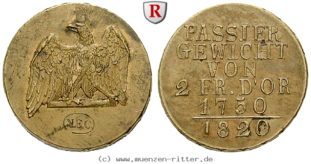 brandenburg-preussen-friedrich-wilhelm-iii-passiergewicht-fuer-2-friedrich-d-or/53891.jpg