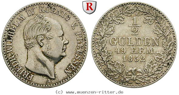 Klicken Sie auf das Bild um es auf Ihrem Rechner zu speichern brandenburg-preussen-friedrich-wilhelm-iv-1-2-gulden/93823.jpg
