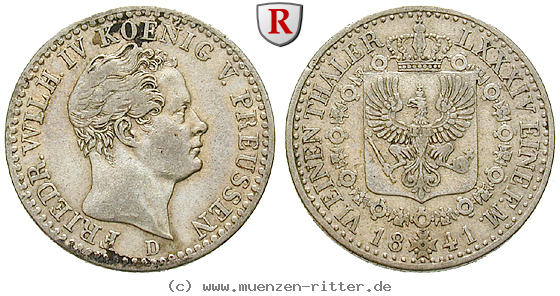 Klicken Sie auf das Bild um es auf Ihrem Rechner zu speichern brandenburg-preussen-friedrich-wilhelm-iv-1-6-taler/54491.jpg