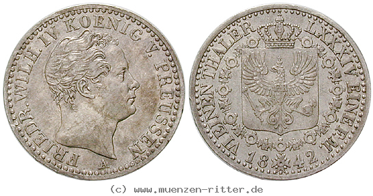 Klicken Sie auf das Bild um es auf Ihrem Rechner zu speichern brandenburg-preussen-friedrich-wilhelm-iv-1-6-taler/eadt8358.jpg