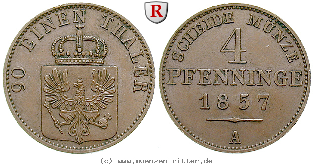 Klicken Sie auf das Bild um es auf Ihrem Rechner zu speichern brandenburg-preussen-friedrich-wilhelm-iv-4-pfennig/28837.jpg