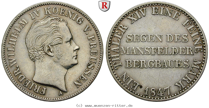 brandenburg-preussen-friedrich-wilhelm-iv-ausbeutetaler/101416.jpg