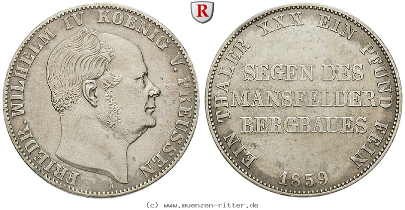 Klicken Sie auf das Bild um es auf Ihrem Rechner zu speichern brandenburg-preussen-friedrich-wilhelm-iv-ausbeutetaler/76072.jpg
