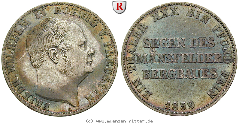 brandenburg-preussen-friedrich-wilhelm-iv-ausbeutevereinstaler/100593.jpg
