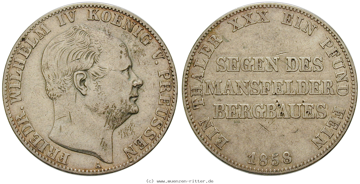 brandenburg-preussen-friedrich-wilhelm-iv-ausbeutevereinstaler/35742.jpg