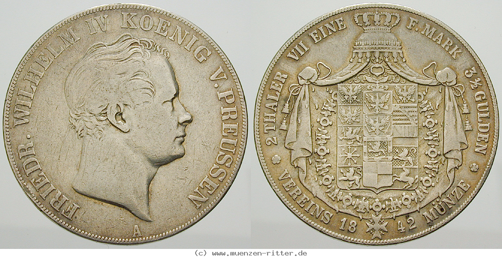 Klicken Sie auf das Bild um es auf Ihrem Rechner zu speichern brandenburg-preussen-friedrich-wilhelm-iv-doppeltaler/34725.jpg