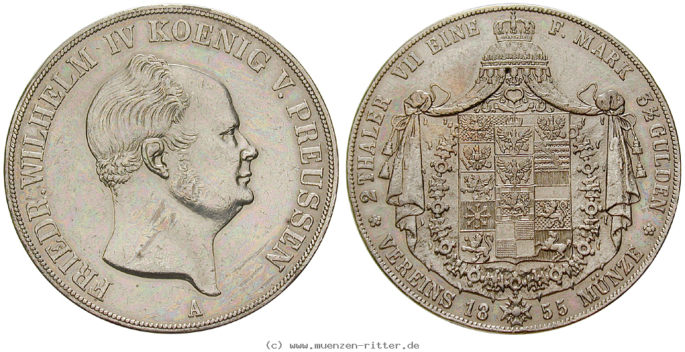 Klicken Sie auf das Bild um es auf Ihrem Rechner zu speichern brandenburg-preussen-friedrich-wilhelm-iv-doppeltaler/38660.jpg