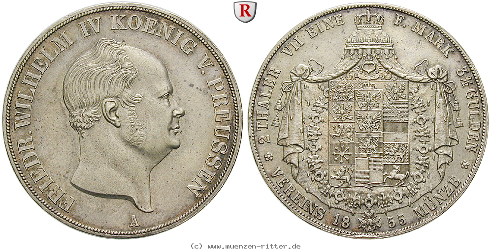 Klicken Sie auf das Bild um es auf Ihrem Rechner zu speichern brandenburg-preussen-friedrich-wilhelm-iv-doppeltaler/eadt9007.jpg