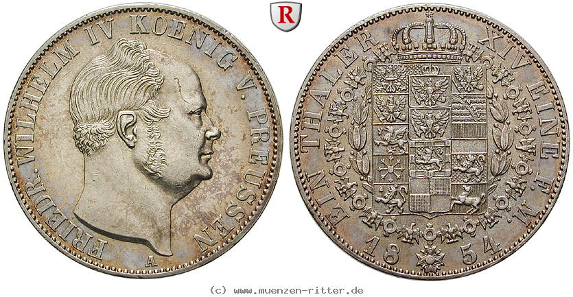 Klicken Sie auf das Bild um es auf Ihrem Rechner zu speichern brandenburg-preussen-friedrich-wilhelm-iv-taler/86632.jpg