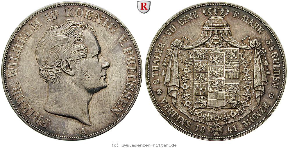 brandenburg-preussen-friedrich-wilhelm-iv-vereinsdoppeltaler/101755.jpg
