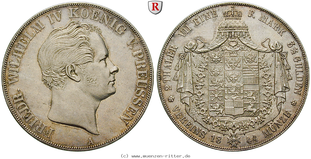Klicken Sie auf das Bild um es auf Ihrem Rechner zu speichern brandenburg-preussen-friedrich-wilhelm-iv-vereinsdoppeltaler/52415.jpg