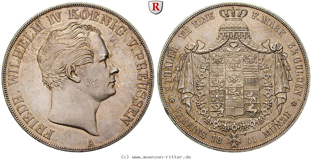 brandenburg-preussen-friedrich-wilhelm-iv-vereinsdoppeltaler/69521.jpg