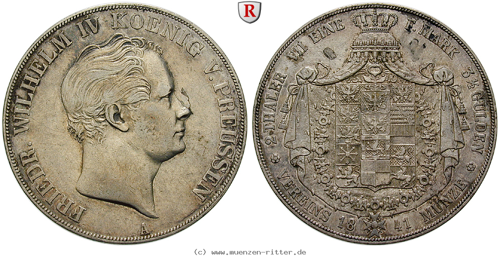 Klicken Sie auf das Bild um es auf Ihrem Rechner zu speichern brandenburg-preussen-friedrich-wilhelm-iv-vereinsdoppeltaler/90672.jpg