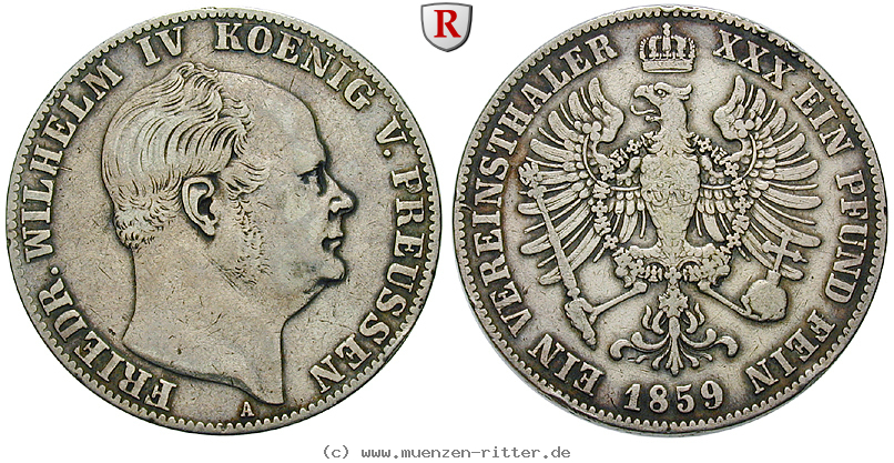 Klicken Sie auf das Bild um es auf Ihrem Rechner zu speichern brandenburg-preussen-friedrich-wilhelm-iv-vereinstaler/65853.jpg