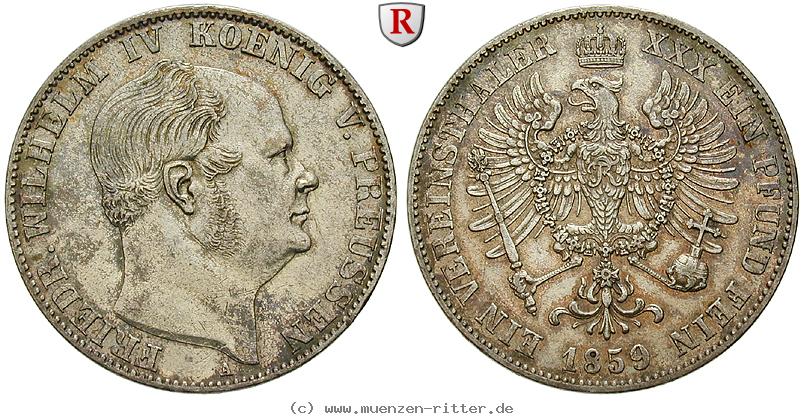 brandenburg-preussen-friedrich-wilhelm-iv-vereinstaler/94292.jpg