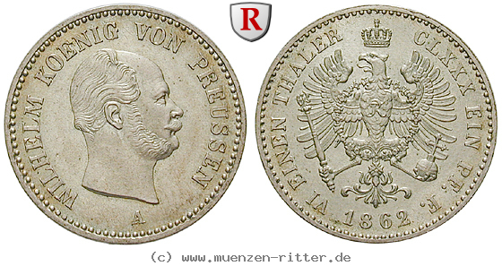 brandenburg-preussen-wilhelm-i-1-6-taler/81940.jpg
