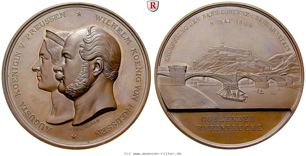 brandenburg-preussen-wilhelm-i-bronzemedaille/63400.jpg