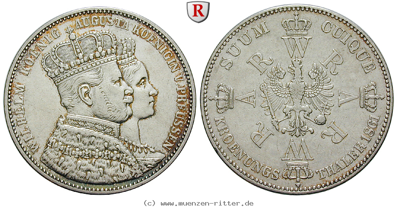 brandenburg-preussen-wilhelm-i-kroenungstaler/71304.jpg