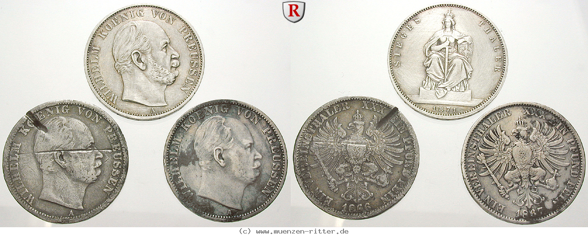 Klicken Sie auf das Bild um es auf Ihrem Rechner zu speichern brandenburg-preussen-wilhelm-i-satz/77440.jpg