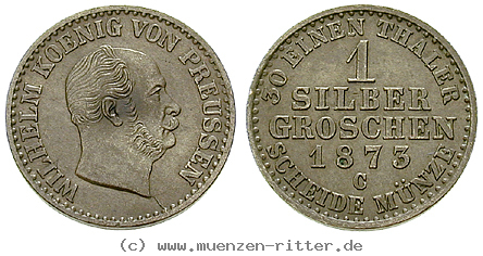 Klicken Sie auf das Bild um es auf Ihrem Rechner zu speichern brandenburg-preussen-wilhelm-i-silbergroschen/18045.jpg