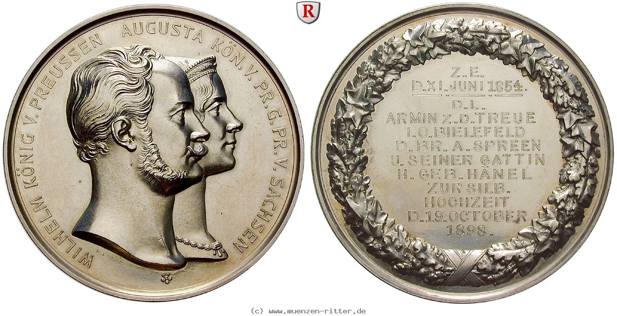 Klicken Sie auf das Bild um es auf Ihrem Rechner zu speichern brandenburg-preussen-wilhelm-i-silbermedaille/63406.jpg