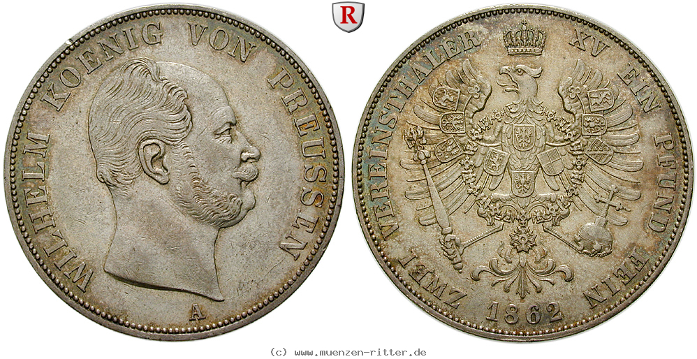 Klicken Sie auf das Bild um es auf Ihrem Rechner zu speichern brandenburg-preussen-wilhelm-i-vereinsdoppeltaler/90675.jpg