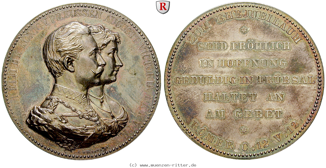 Klicken Sie auf das Bild um es auf Ihrem Rechner zu speichern brandenburg-preussen-wilhelm-ii-silbermedaille/61978.jpg