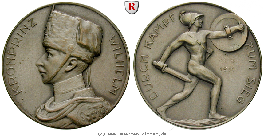 brandenburg-preussen-wilhelm-kronprinz-von-preussen-silbermedaille/35106.jpg