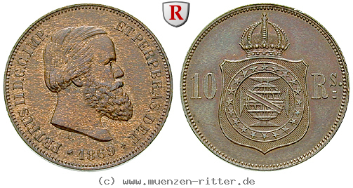 Klicken Sie auf das Bild um es auf Ihrem Rechner zu speichern brasilien-pedro-ii-10-reis/66928.jpg