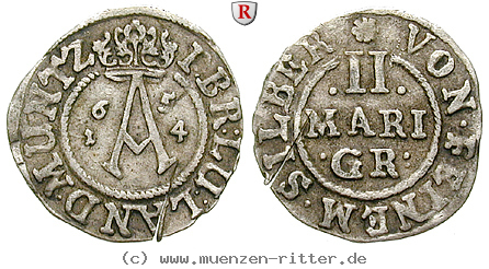 Klicken Sie auf das Bild um es auf Ihrem Rechner zu speichern braunschweig-august-der-juengere-2-mariengroschen/60962.jpg