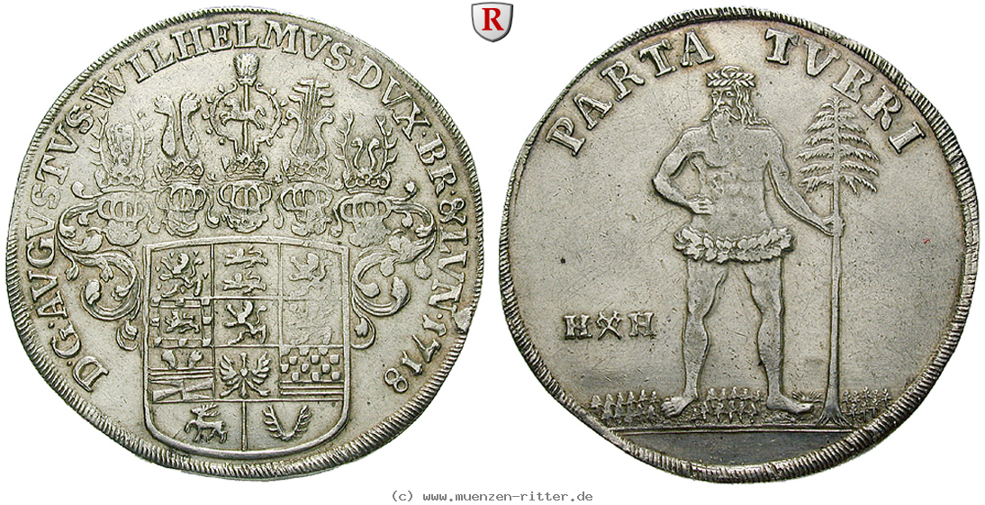 Klicken Sie auf das Bild um es auf Ihrem Rechner zu speichern braunschweig-august-wilhelm-reichstaler/72469.jpg