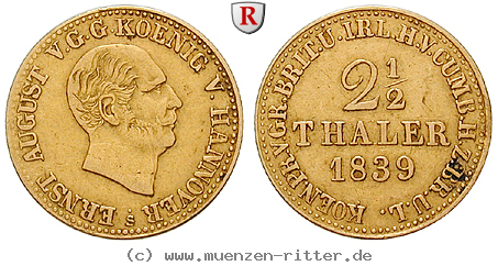 Klicken Sie auf das Bild um es auf Ihrem Rechner zu speichern braunschweig-ernst-august-2-1-2-taler/97550.jpg