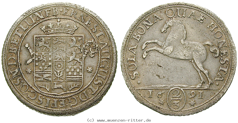 Klicken Sie auf das Bild um es auf Ihrem Rechner zu speichern braunschweig-ernst-august-2-3-taler/32492.jpg