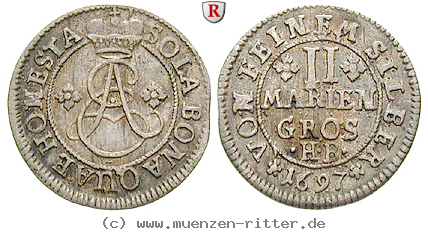 Klicken Sie auf das Bild um es auf Ihrem Rechner zu speichern braunschweig-ernst-august-2-mariengroschen/31413.jpg