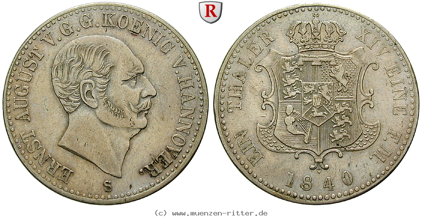 Klicken Sie auf das Bild um es auf Ihrem Rechner zu speichern braunschweig-ernst-august-taler/88204.jpg