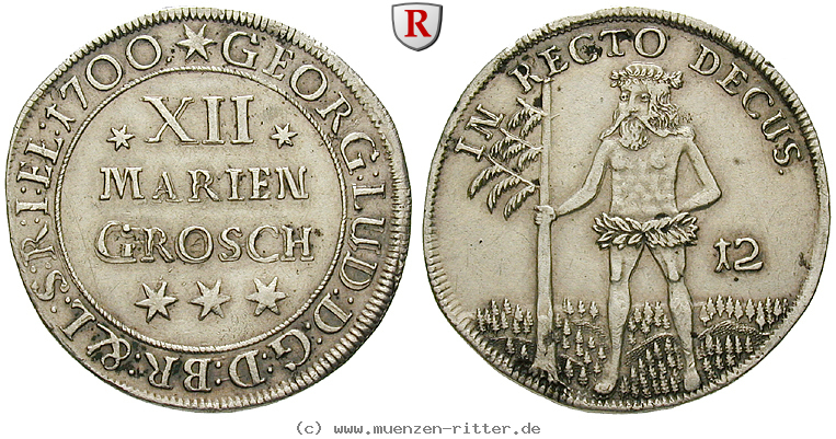 Klicken Sie auf das Bild um es auf Ihrem Rechner zu speichern braunschweig-georg-i-ludwig-12-mariengroschen/51023.jpg