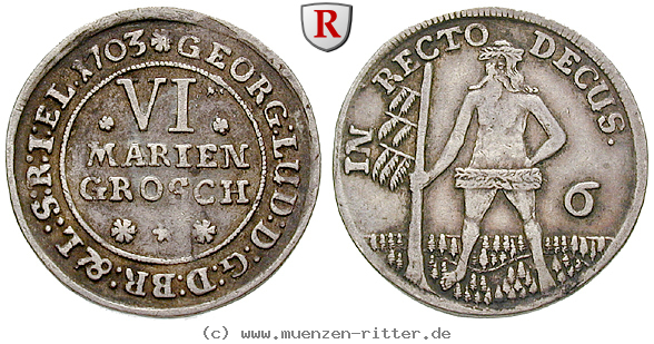 Klicken Sie auf das Bild um es auf Ihrem Rechner zu speichern braunschweig-georg-i-ludwig-6-mariengroschen/21399.jpg