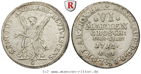 Klicken Sie auf das Bild um es auf Ihrem Rechner zu speichern braunschweig-georg-i-ludwig-6-mariengroschen/eadt8605.jpg
