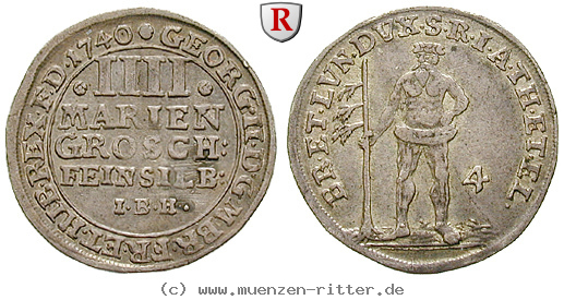 Klicken Sie auf das Bild um es auf Ihrem Rechner zu speichern braunschweig-georg-ii-4-mariengroschen/29791.jpg