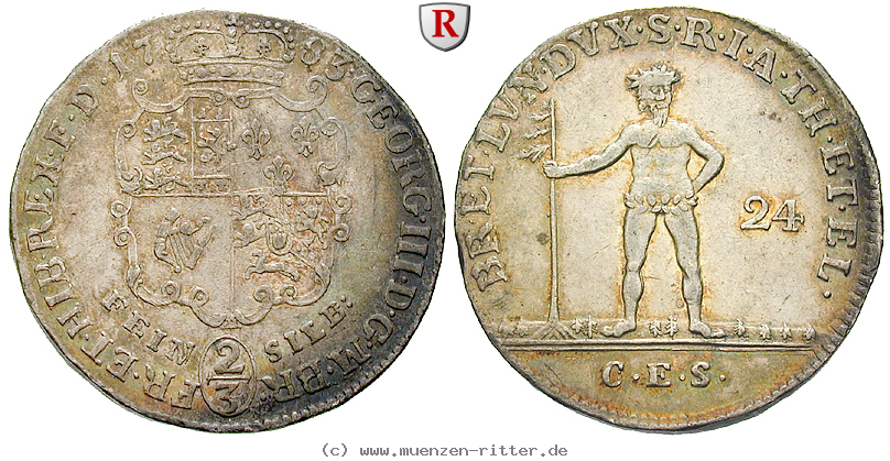 Klicken Sie auf das Bild um es auf Ihrem Rechner zu speichern braunschweig-georg-iii-2-3-taler/31425.jpg