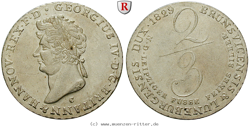 Klicken Sie auf das Bild um es auf Ihrem Rechner zu speichern braunschweig-georg-iv-2-3-taler/57754.jpg